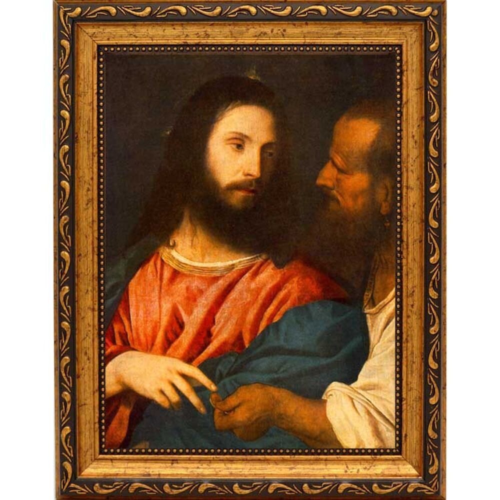 «Динарий Кесаря» (1516г.) Художник Тициан Вечеллио