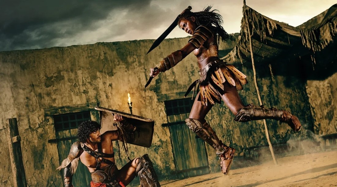     Кадр из сериала «Спартак: Дом Ашура» (2025)