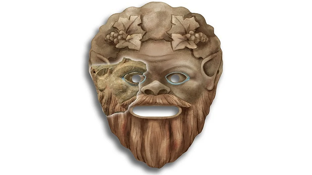     Фото: Фонд Олега Дерипаски «Вольное дело» Художественная реконструкция театральной маски сатира, найденной в Фанагории