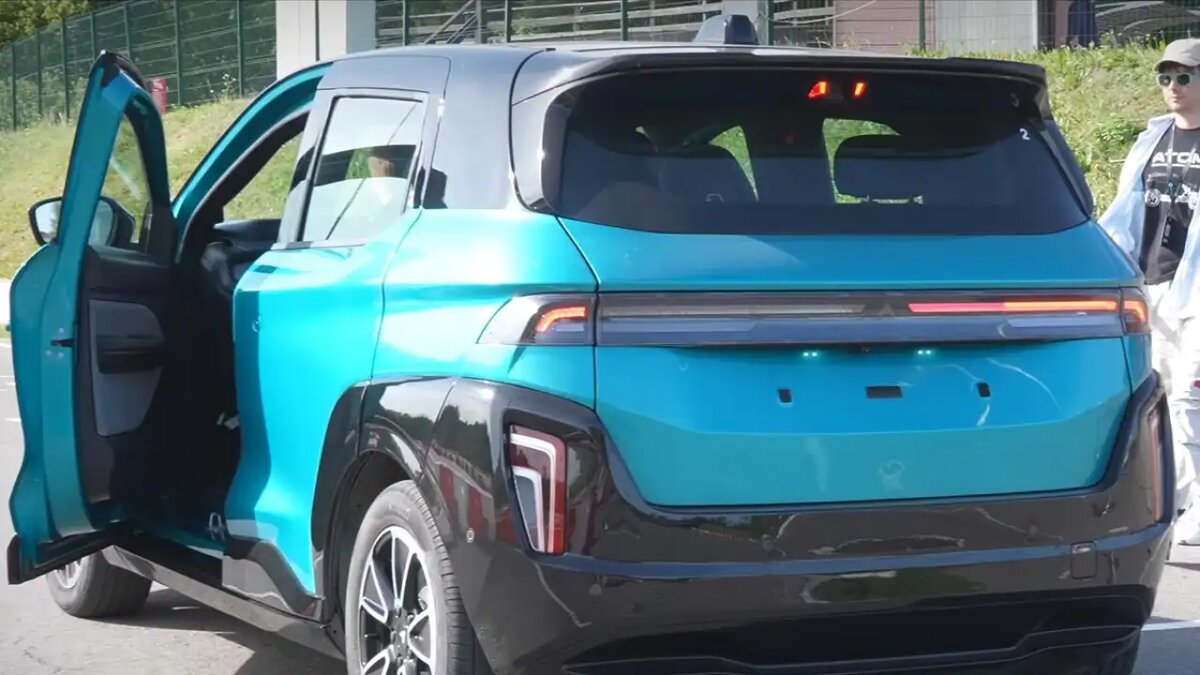    Электромобиль «Атом». © YouTube/imaxairu