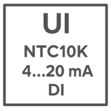 Универсальные входы контроллера
