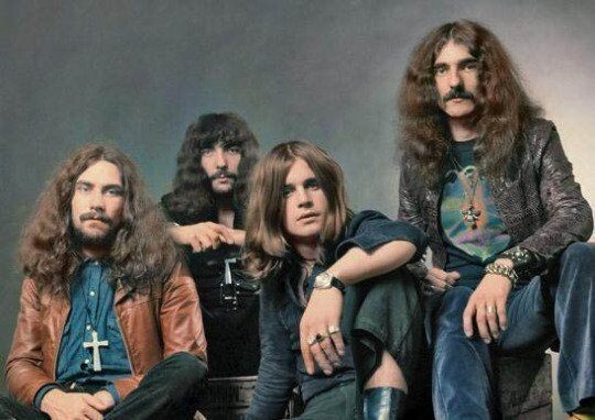 Black Sabbath в 1971 году. Фото из открытых источников.