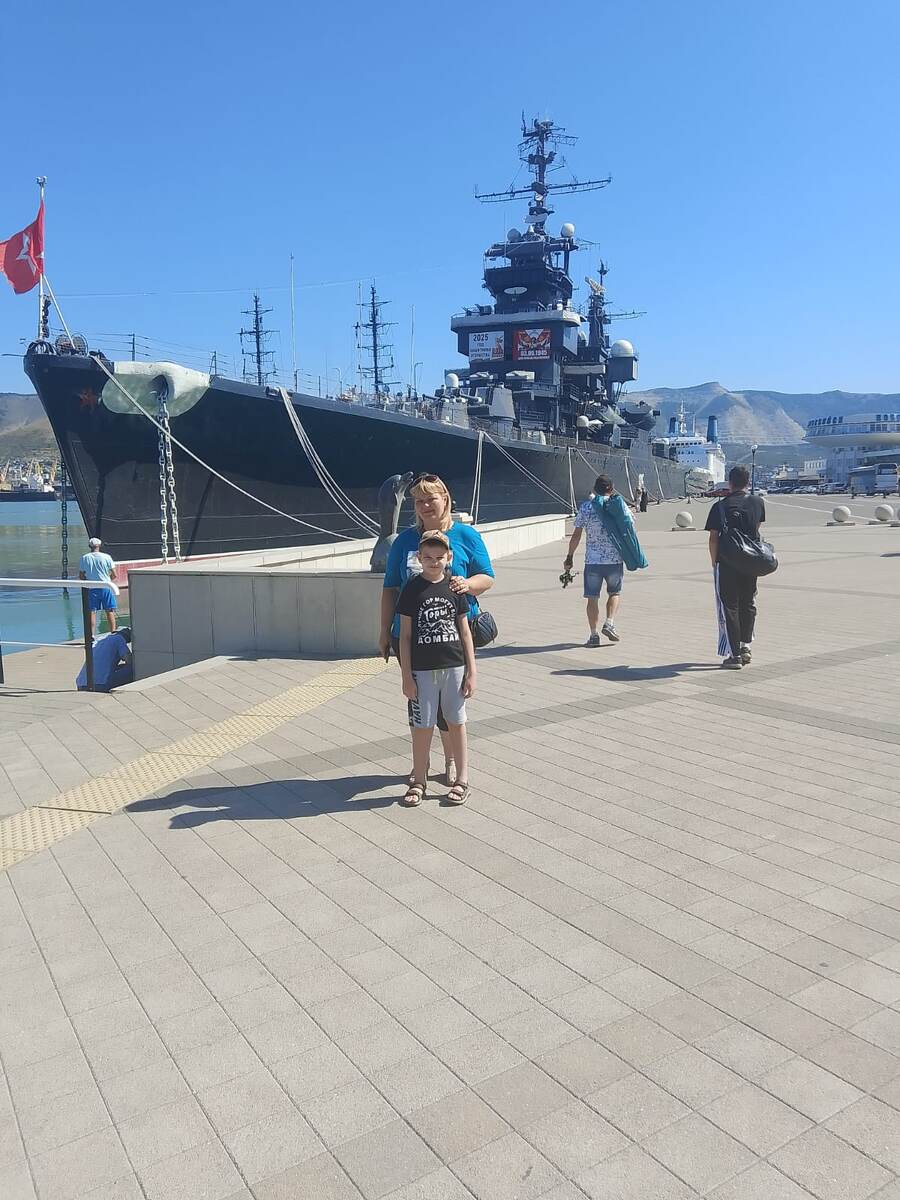 Крейсер "Михаил Кутузов", город Новороссийск. Фото автора.