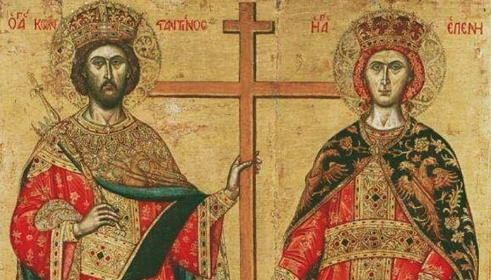 Святые Константин и Елена равноапостольные. Фото: wikimedia.org