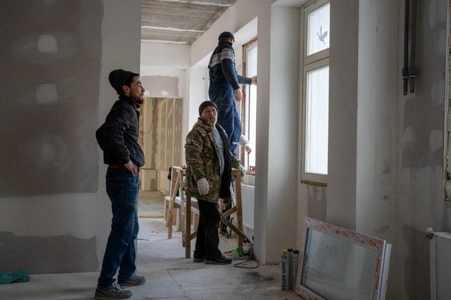    Ремонт школы ЯНАО