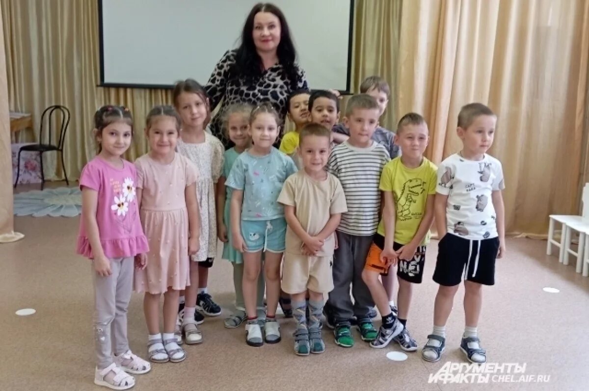    Дети любят свою Марию Анатольевну.