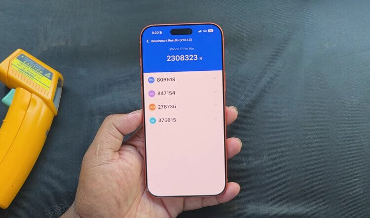    Никогда не сравнивайте результаты iPhone и Android. Изображение: Sai Tech Guru