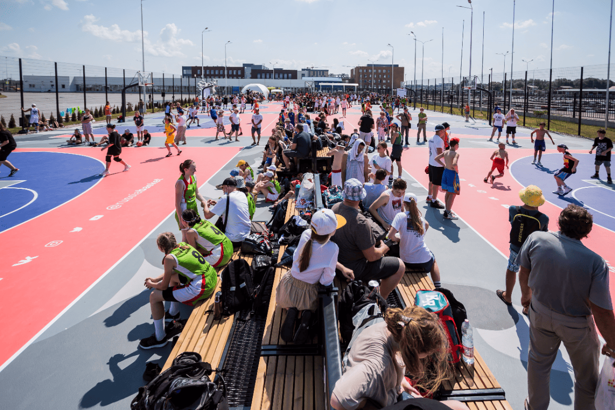 Центр уличного баскетбола в Калининграде