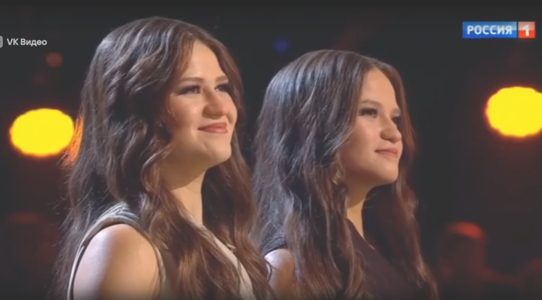 СОФЬЯ  И АРИНА   БЕРЕЗИНЫ.  ПЕСНЯ  НЮШИ  "Только не молчи"  92 балла.