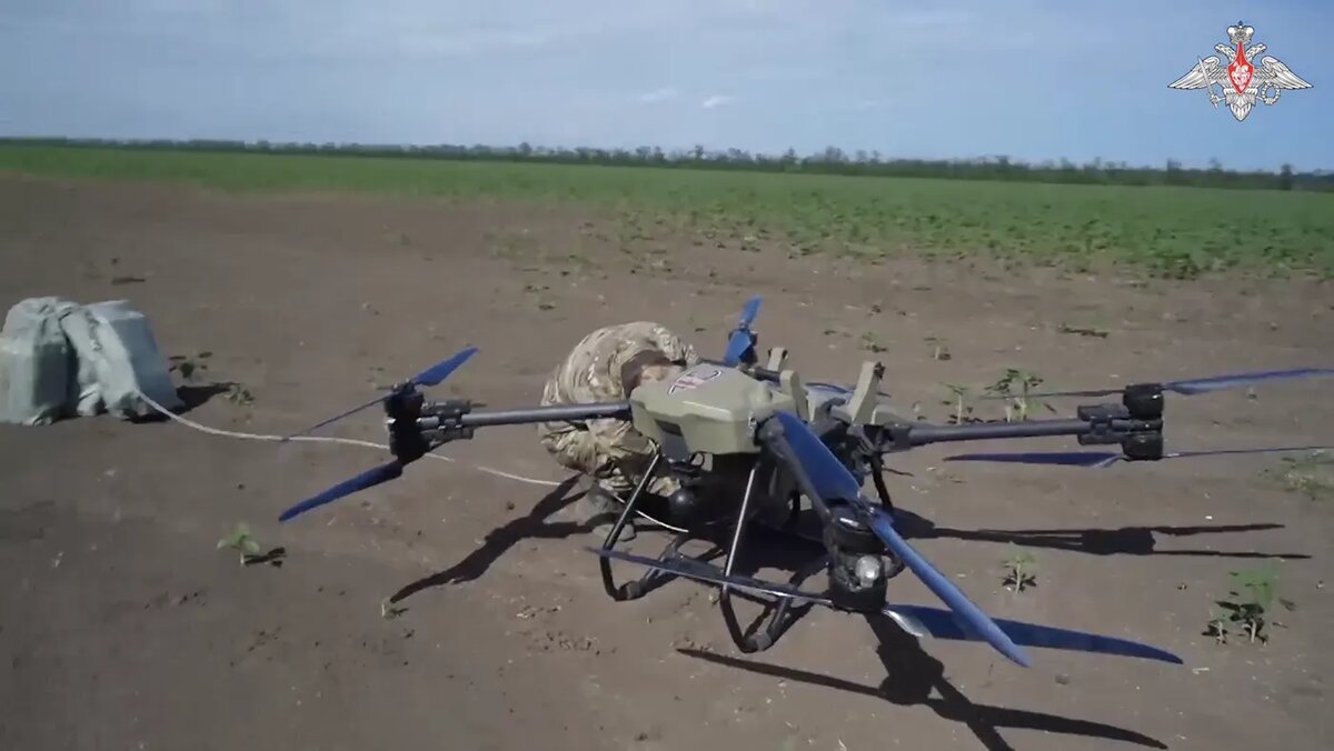   Пресс-служба Министерства обороны России- Дрон «Перун»