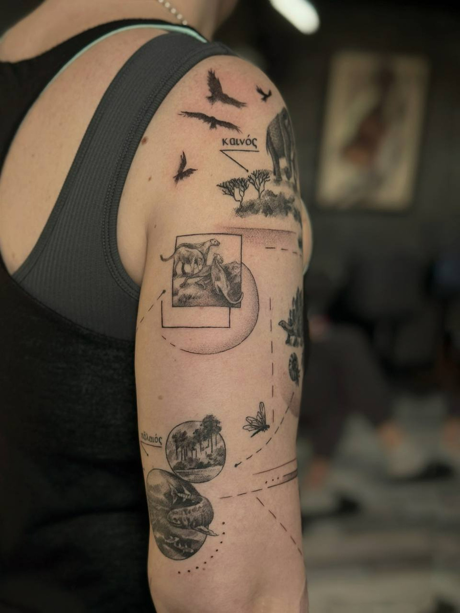 Создать карусельТату рукав в Москве