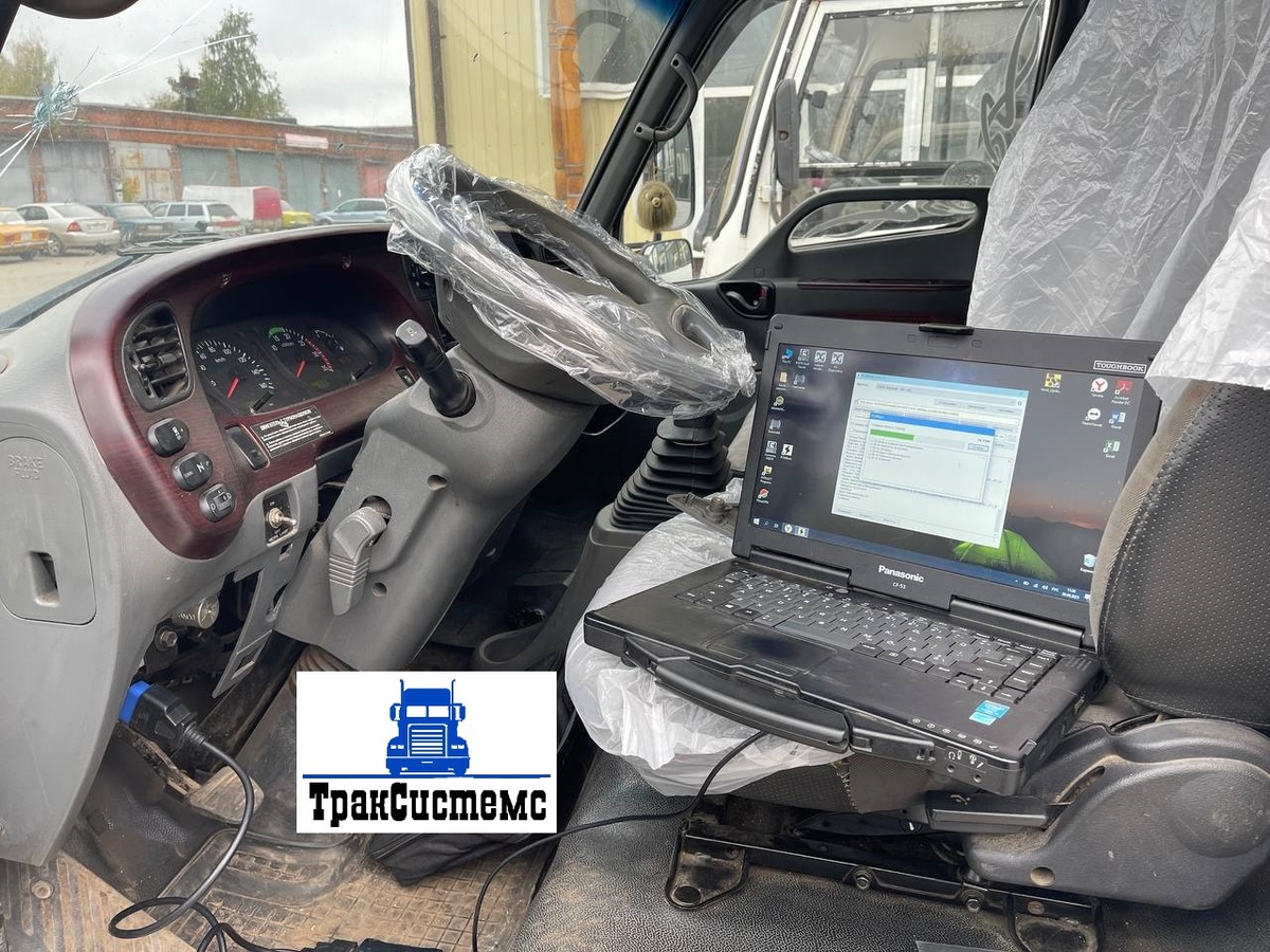 Hyundai HD78 отключение ЕГР и удаление сажевого фильтра – процесс в работе