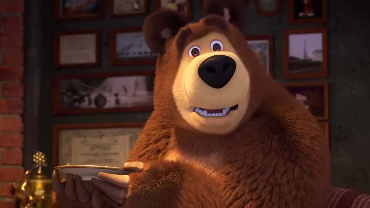    Кадр из видео. © YouTube / «Маша и Медведь»