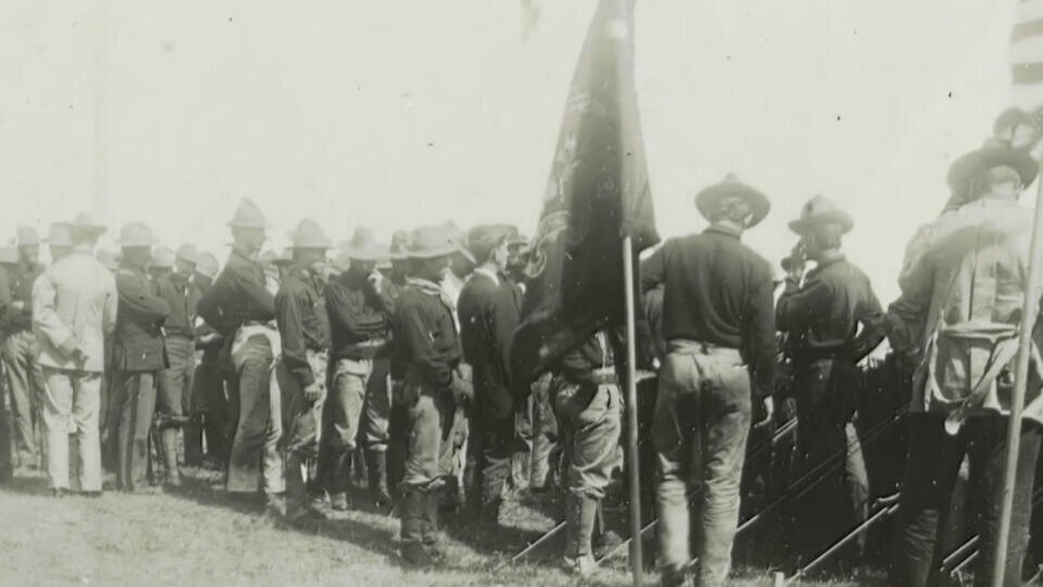 ФОТО: Кадр из программы "Загадки человечества", РЕН ТВ