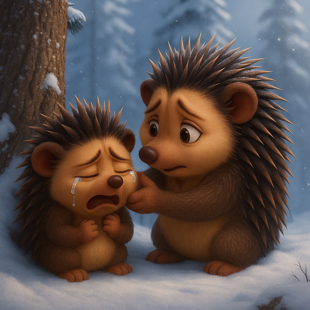 Ёжик и его мама