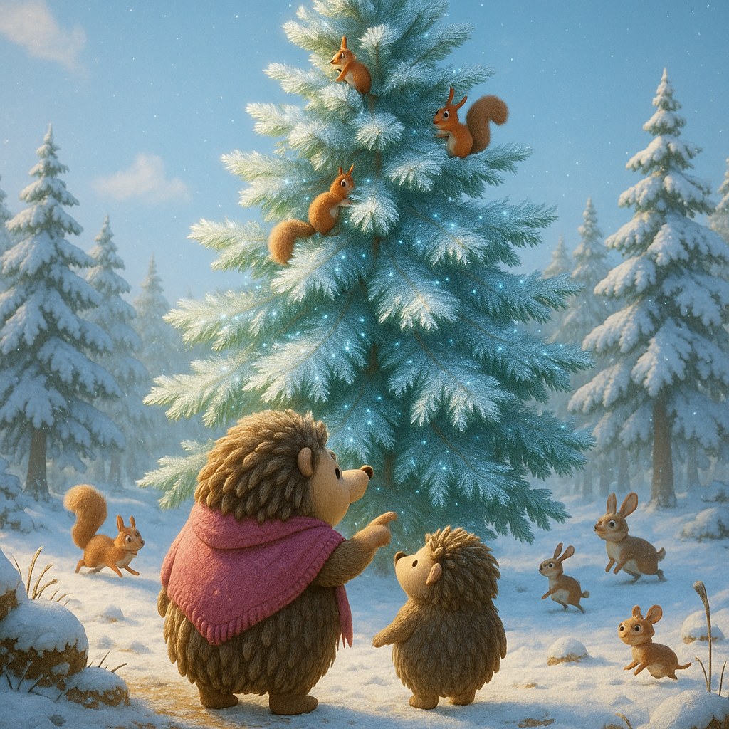 Ёлка на поляне