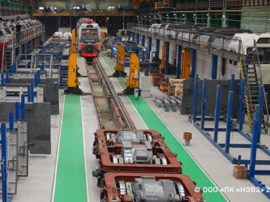    Новочеркасский электровозостроительный завод // фото: пресс-служба Правительства Ростовской области