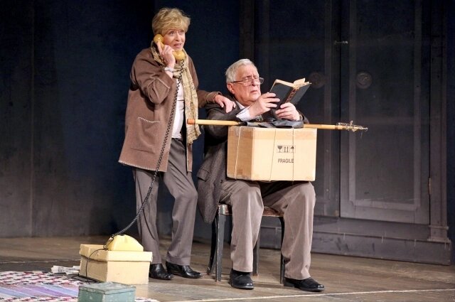    Сцена из спектакля. Фото: БДТ/ Стас Левшин