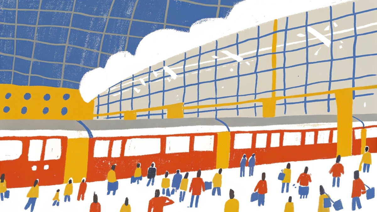     Фото: Recraft.AI Зонты, чехлы, лыжи, сумки и другие вещи хранятся на складах полгода