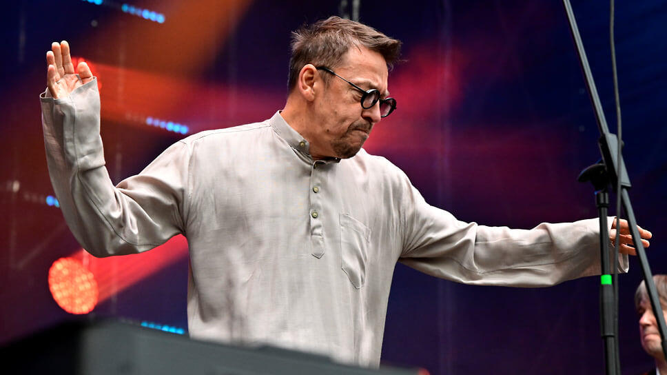 Лидер группы «Танцы минус» Вячеслав Петкун.📷Фото: Алексей Смагин / Коммерсантъ