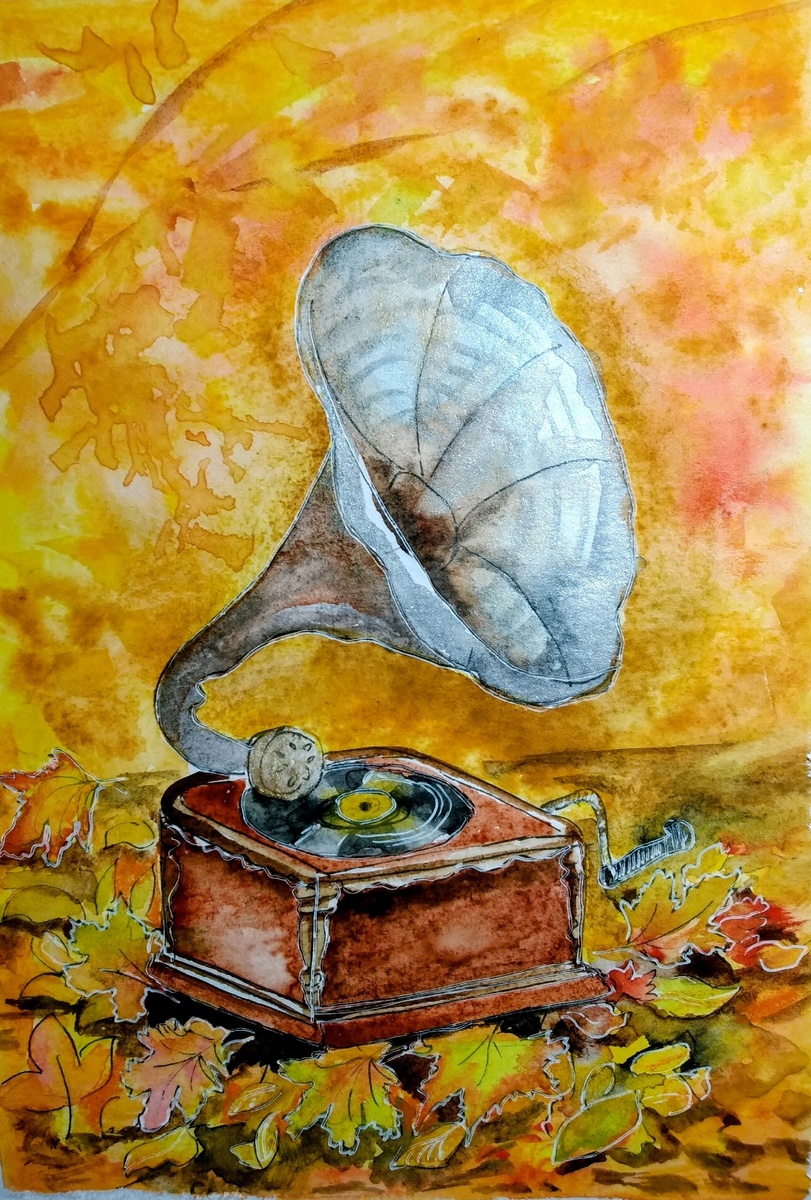 Граммофон - Скетчтябрь 2025