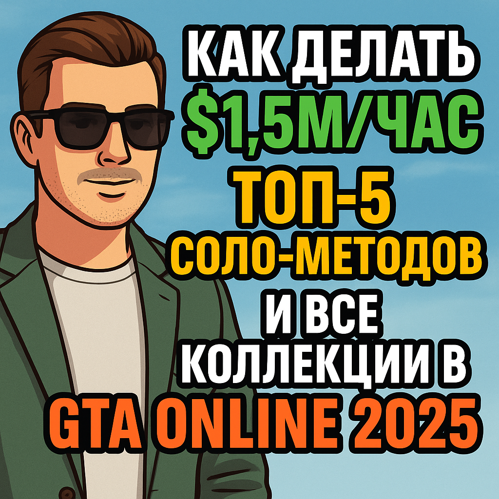 #GTAOnline #GTA5Гайд #ЗаработокGTA #КоллекционныеПредметы #ФармGTA
