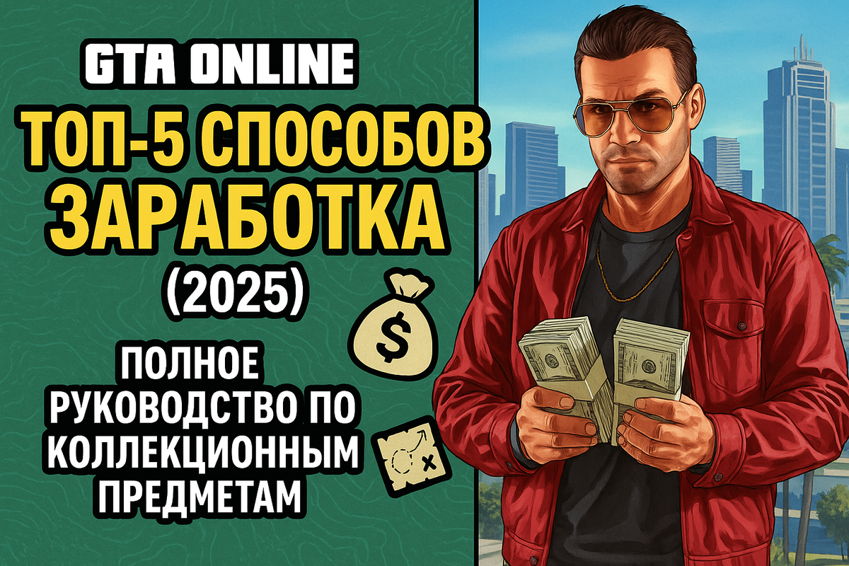 #GTAOnline #GTA5Гайд #ЗаработокGTA #КоллекционныеПредметы #ФармGTA