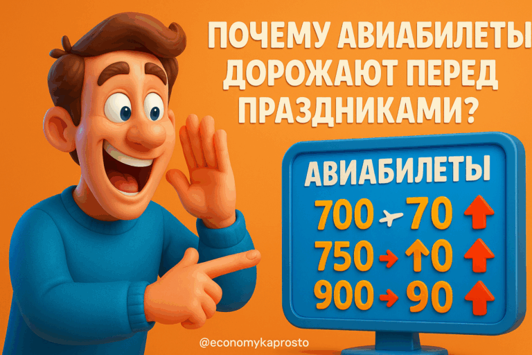    Почему авиабилеты дорожают перед праздниками? admin