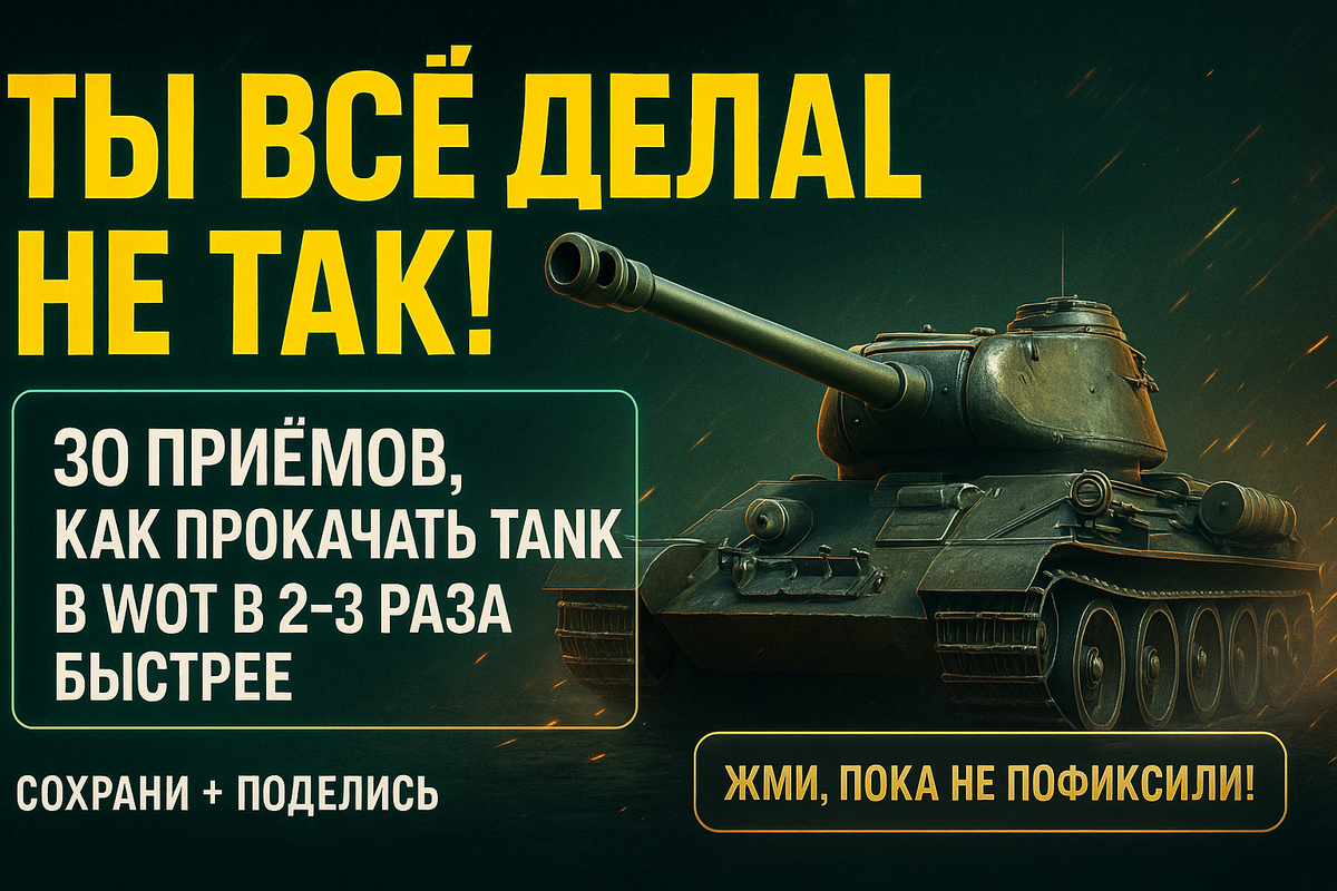 #WorldOfTanks #прокачкаТанков #фармСеребра #гайдWoT #экипажWoT