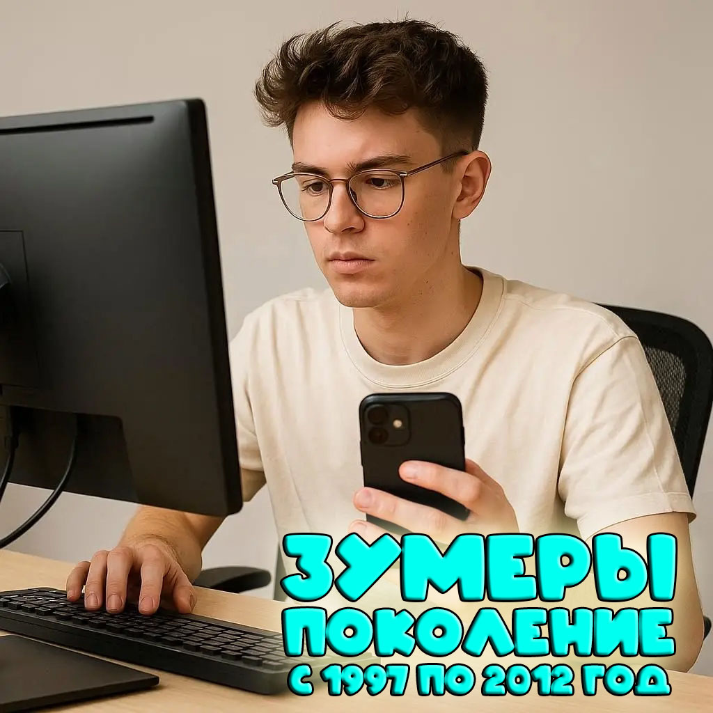 Поколение зумеров с 1997 по 2012 год