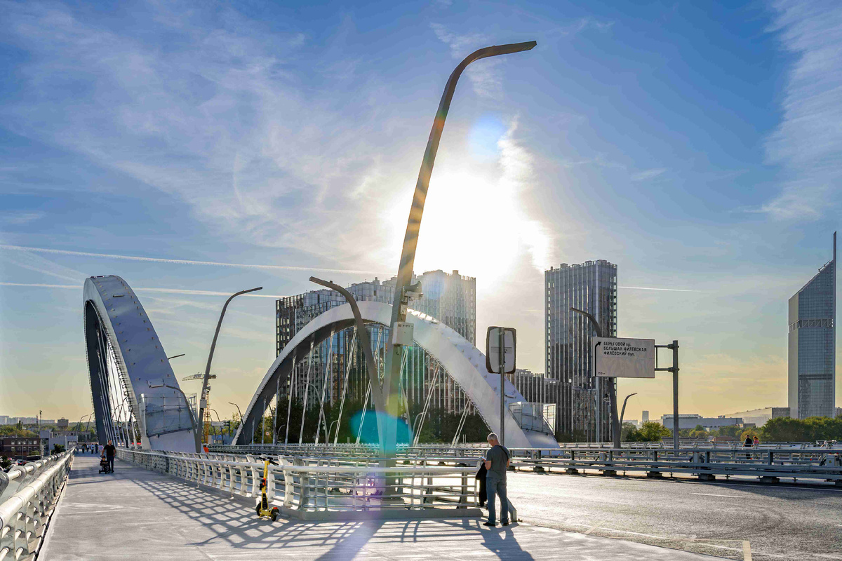 Мост Академика Королёва, Москва. Фото: Компания САРОС, Мария Малкич 