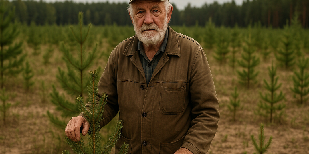 14 лет с лопатой в руках: как обычный пенсионер засадил 200 гектаров и вернул в Калугу лес, животных и птиц