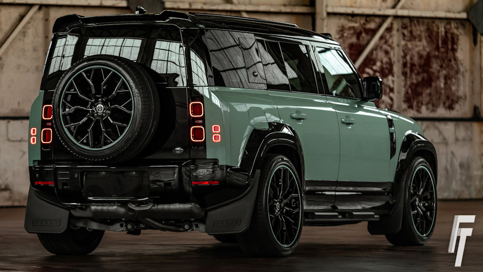 Стоковый внешний вид Land Rover Defender