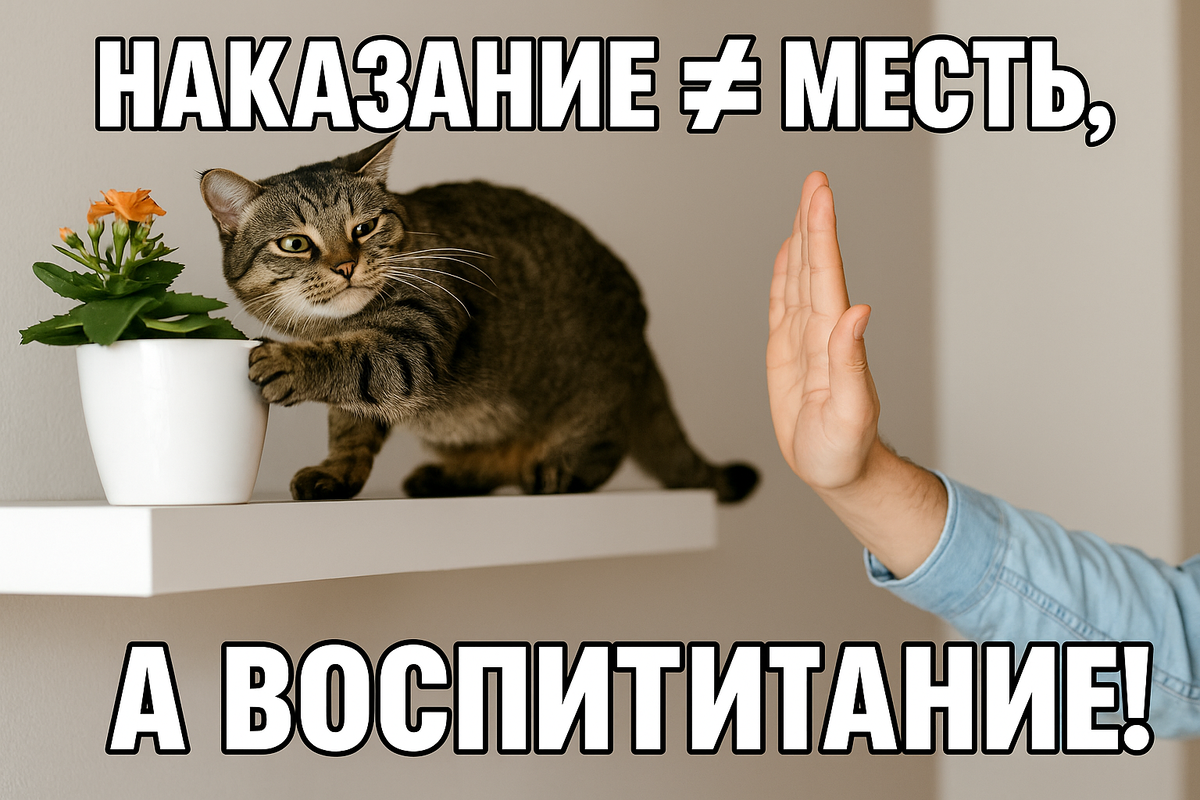 - Наказание-это не тапок, а воспитание!