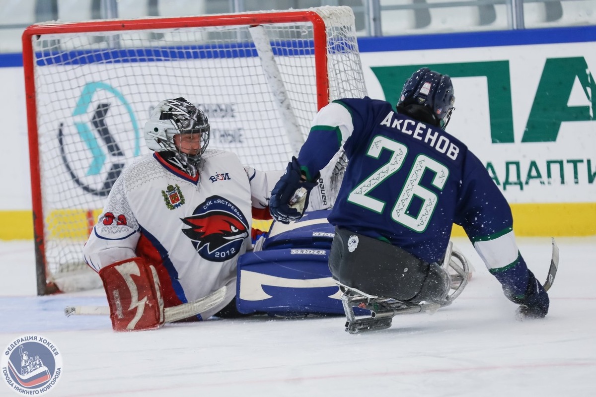    Следж-хоккеисты «Югры» одержали вторую победу подряд в чемпионате России