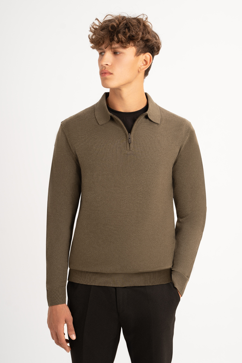 Пуловер мужской на замке Mazaltovman