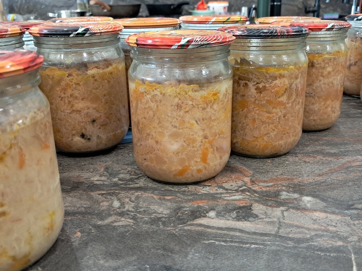 Перловка и горох