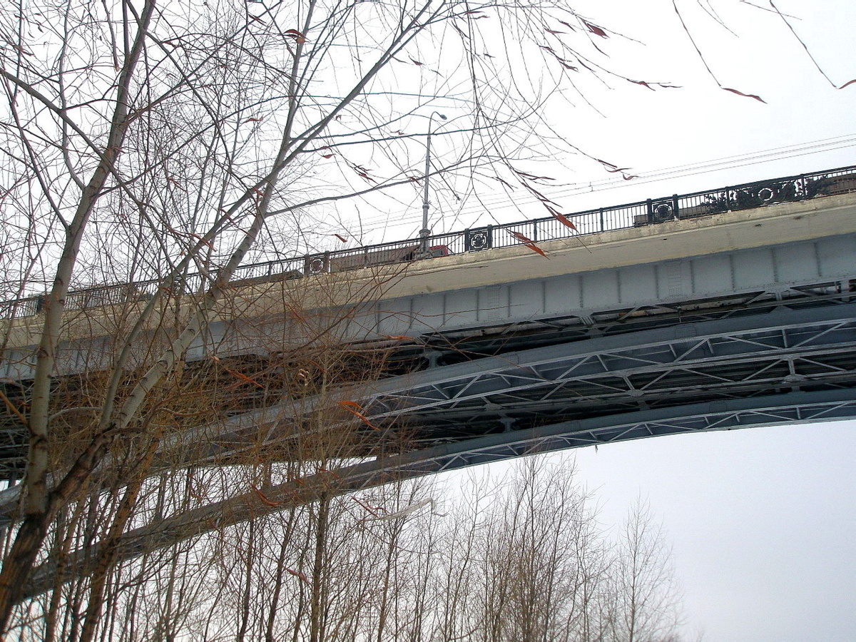 Фото №2. Вид на коммунальный мост, г.Новосибирск