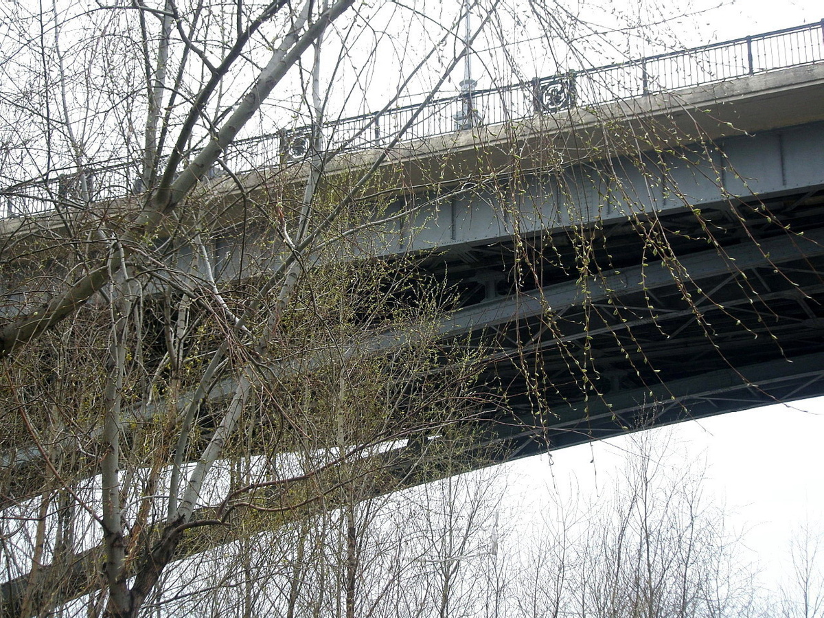 Фото №1. Вид на коммунальный мост, г.Новосибирск