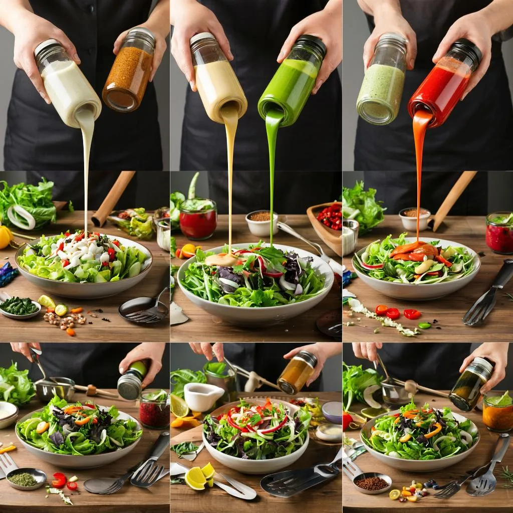 Простая заправка для салата, которая сделает вкуснее даже самый обычный салатик 😋🍗