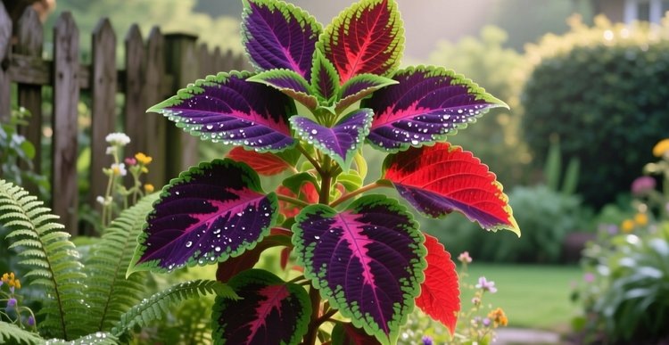 Колеус осенью: хитрый план по черенкованию для шикарного сада в новом сезоне