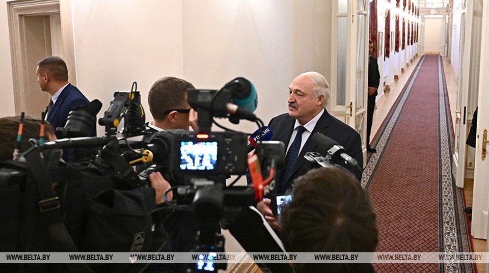    Александр Лукашенко сказал, что хочет встретиться и поговорить с Зеленским. Фото: БелТА.