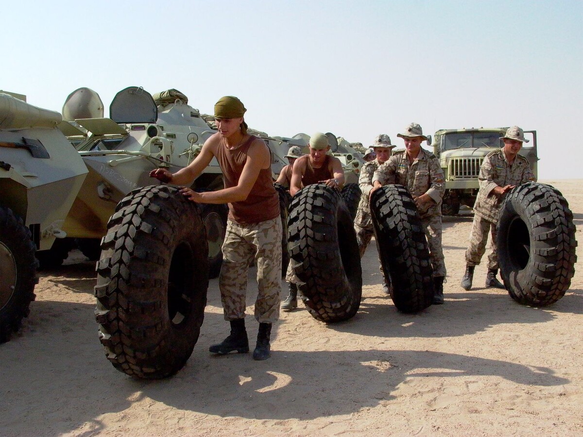    Украинские «миротворцы» в Ираке / Источник: © Медзик Анатолий/ТАСС