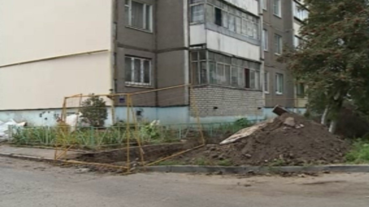    В Курске реконструировали 500-метровый участок тепломагистрали