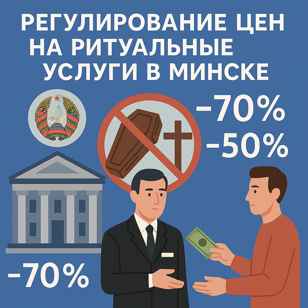 Регулирование цен на ритуальные услуги.