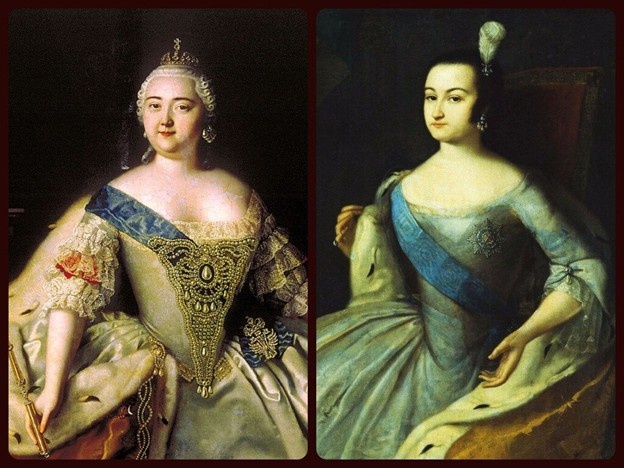 Елизавета Петровна и Анна Леопольдовна