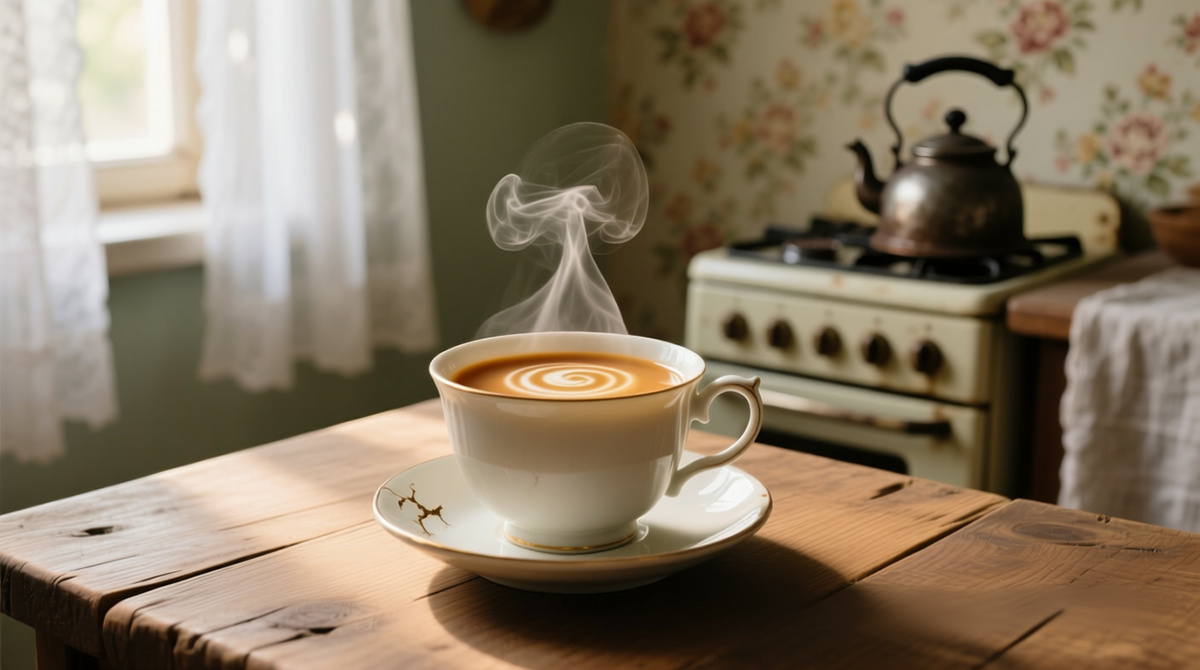 Чай с молоком