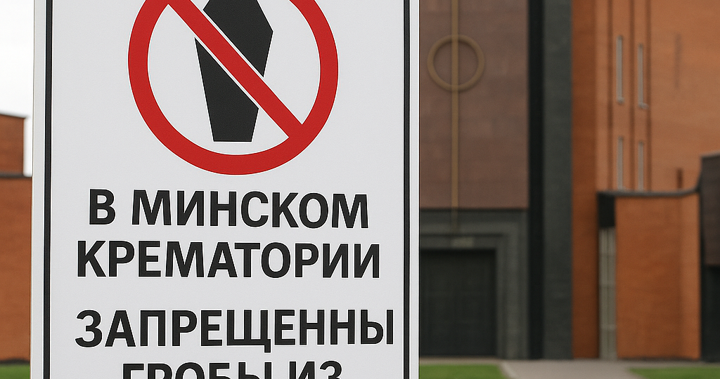 В Минском крематории запретят гробы из МДФ