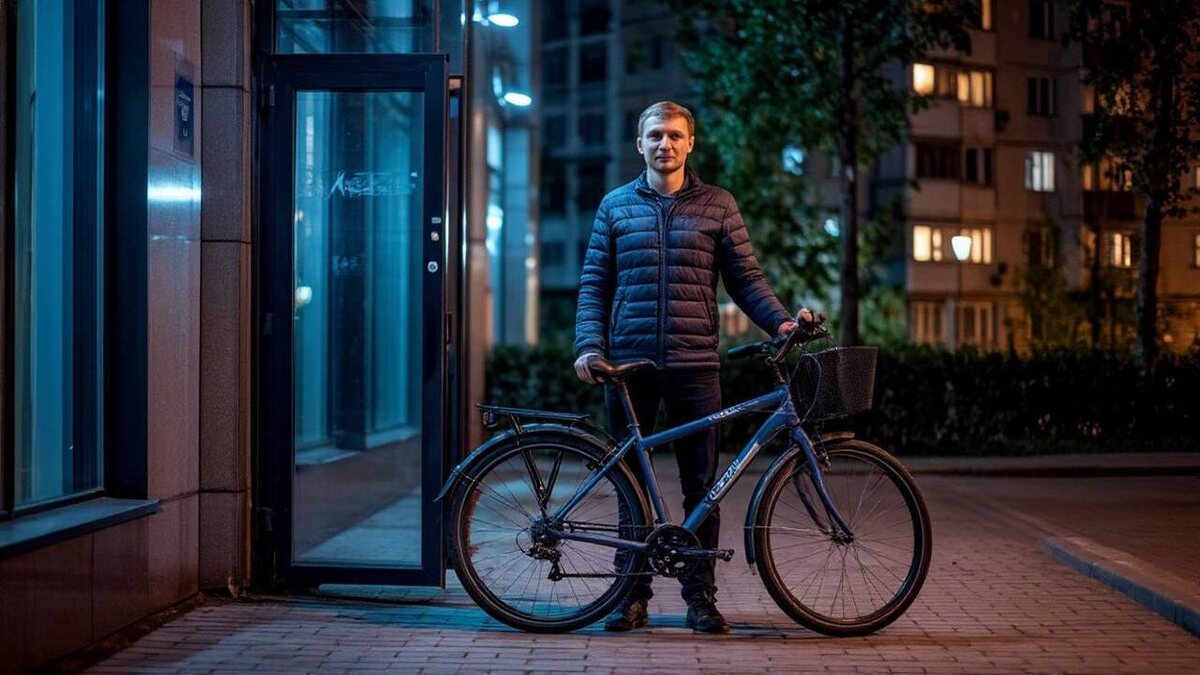    Курянин украл велосипед