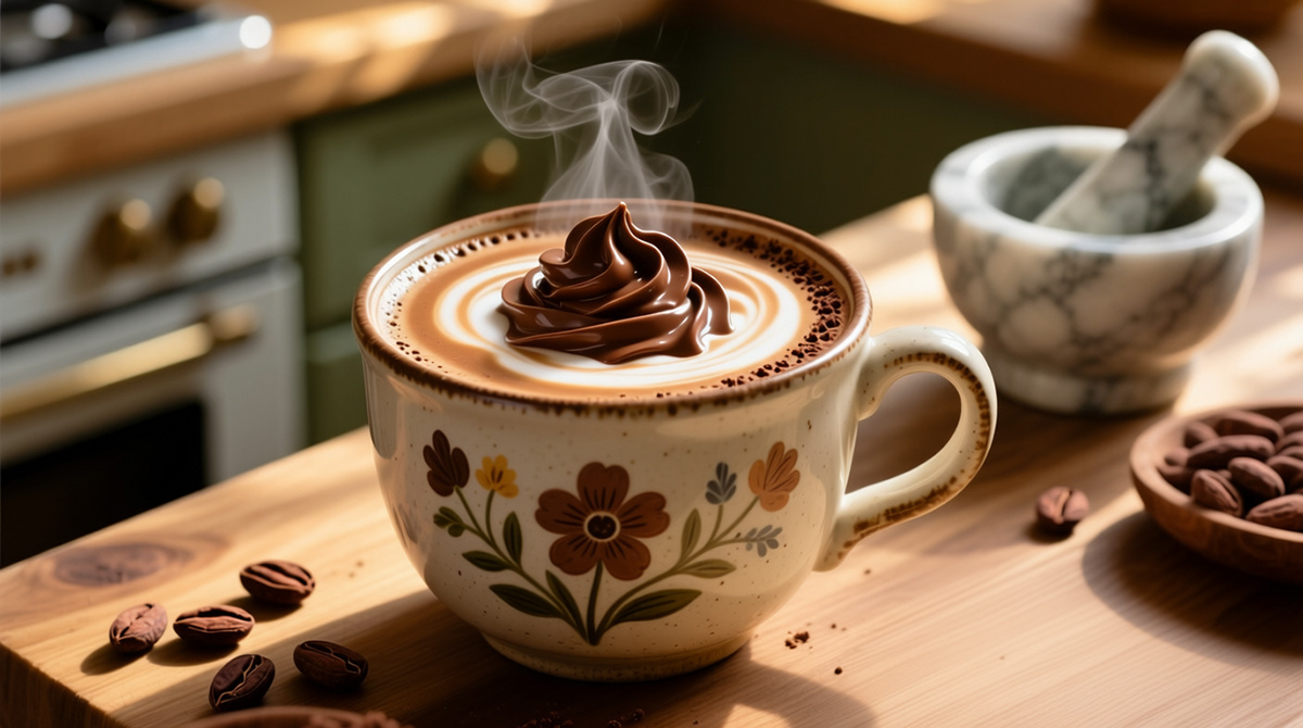 Шоколадный Латте с Шоколадным Кремом